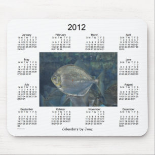 2012 Fish Calendar Mouse Mat