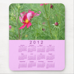 2012 Floral Calendar Mouse Mat