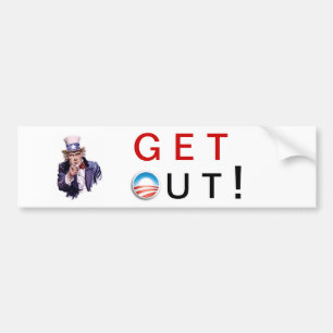 2012 Get Out Bumper Sticker