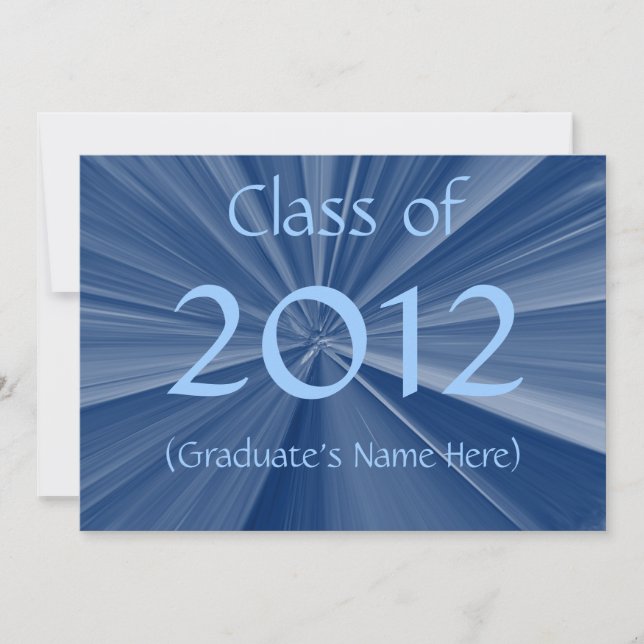2012 Graduation Announcement (Front)