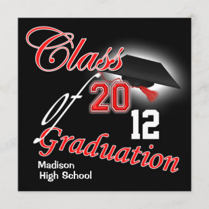 2012 Graduation "class of" template PERSONALIZE