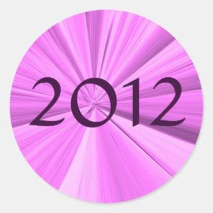 2012 Graduation Classic Round Sticker