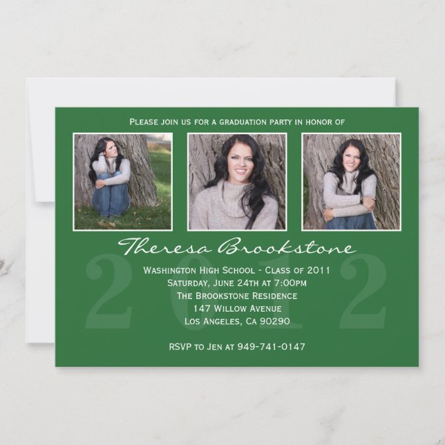 2012 Graduation Invitation (Front)