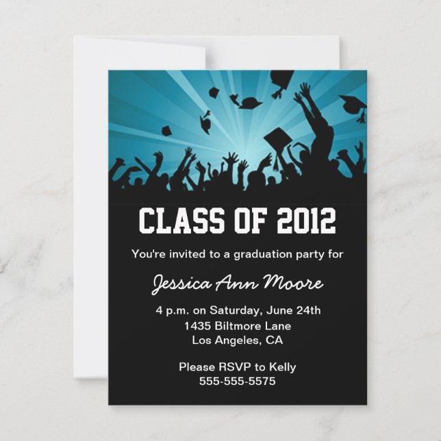 2012 graduation party invitation (Front)
