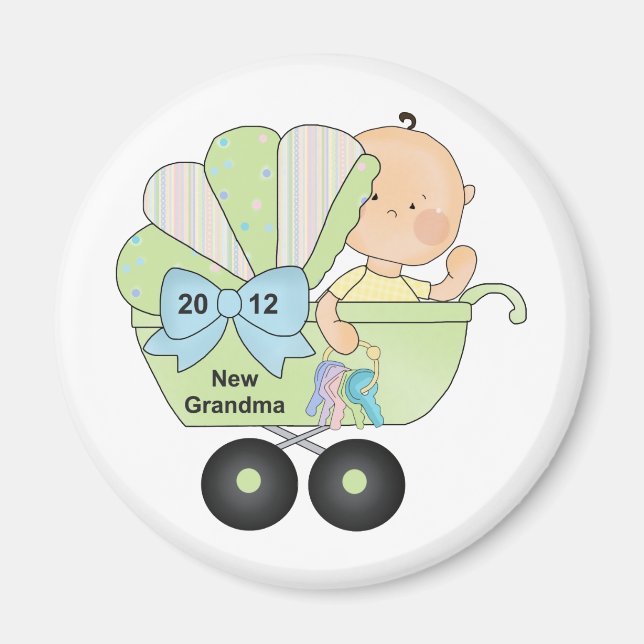 2012 Grandma (green) Magnet (Front)