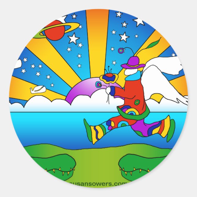 2012 - It's Not the End, It's Only the Beginning Classic Round Sticker (Front)