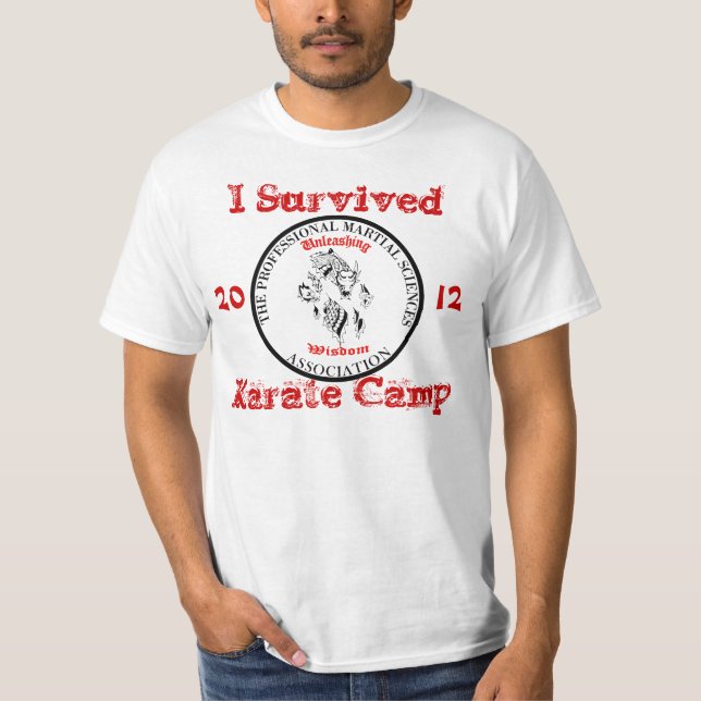 2012 Karate Camp Shirt I SURVIVED (Front)