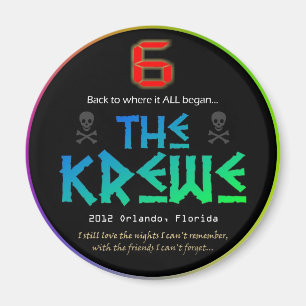 2012 Krewe Magnet