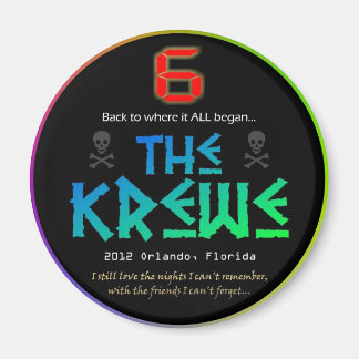 2012 Krewe Magnet