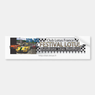 2012 Lotus CLF - Montlhéry Festival Bumper Sticker