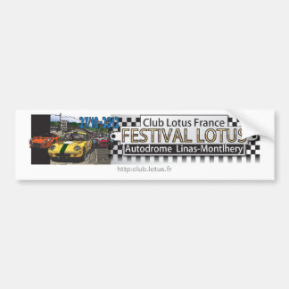 2012 Lotus CLF - Montlhéry Festival Bumper Sticker