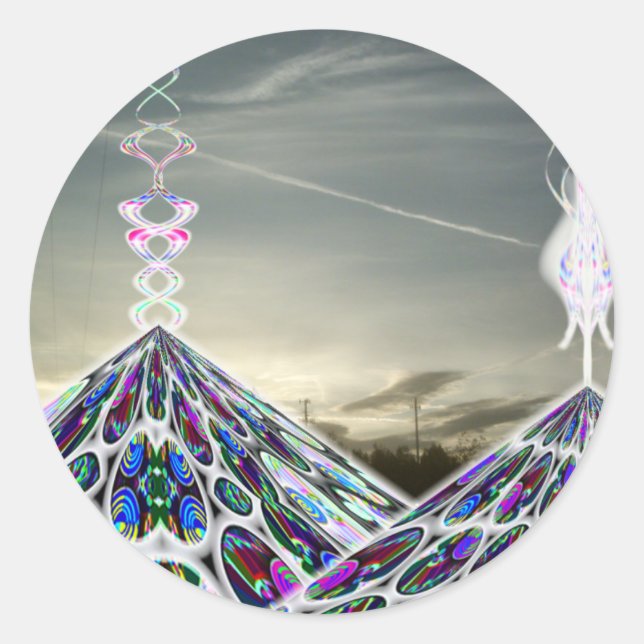 2012 Mayan Pyramid Sticker (Front)