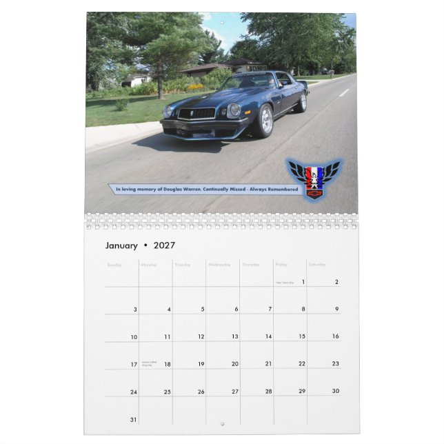 2012 MiFbody.com Member Calendar (Jan 2027)