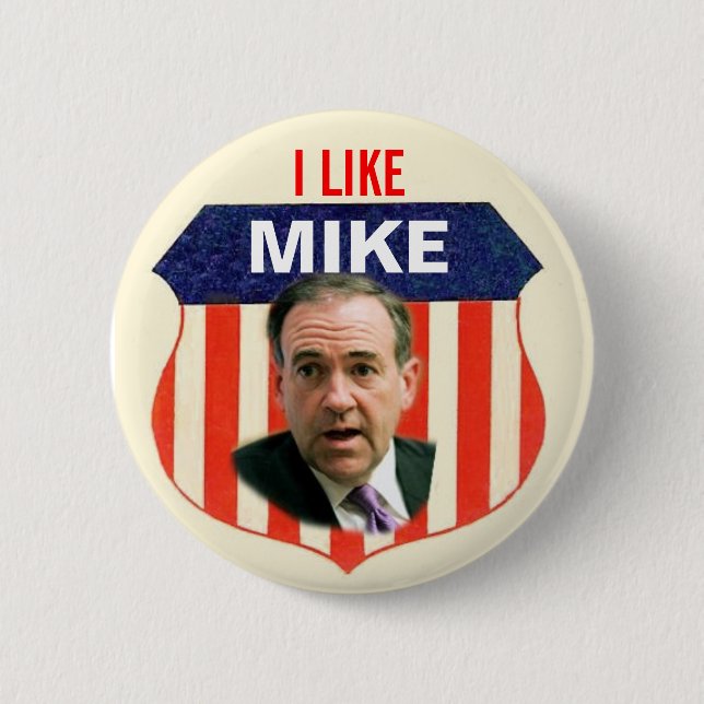 2012 Mike Huckabee Button (Front)
