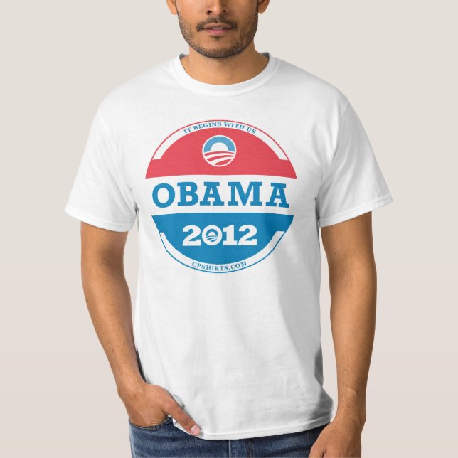2012 Obama Logo T-Shirt (Front)