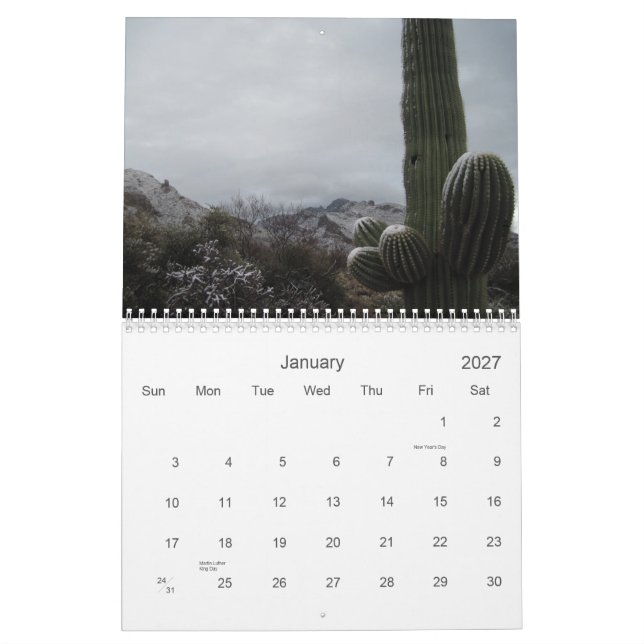 2012 Oro Valley, Arizona Calendar (Jan 2027)