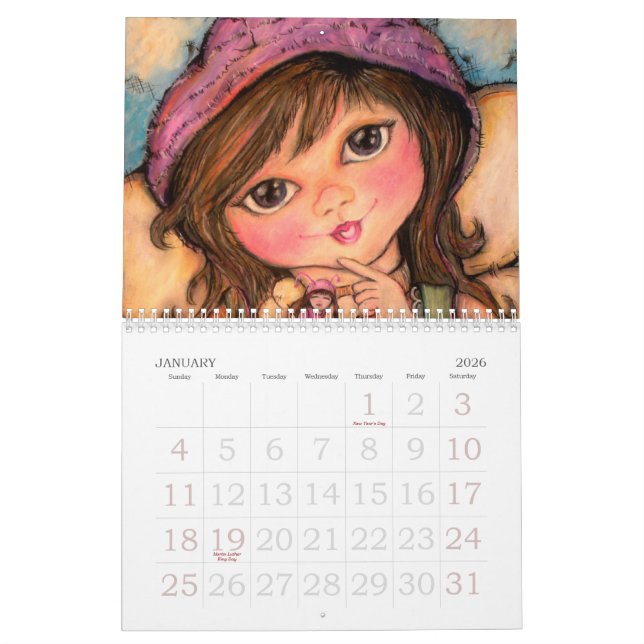 2012 Pop Art Minis Best Friends Calendar (Jan 2026)