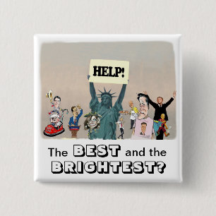 2012 Presidential Campaign 15 Cm Square Badge