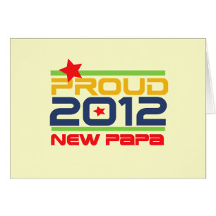 2012 Proud New Papa T-shirts and Gifts