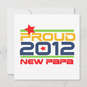 2012 Proud New Papa T-shirts and Gifts
