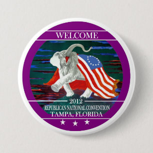 2012 Republican National Convention 7.5 Cm Round Badge