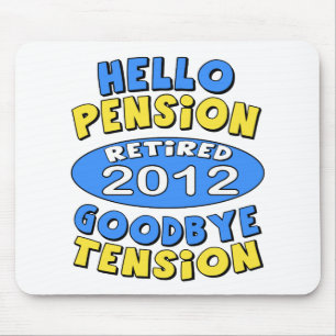 2012 Retirement Mouse Mat