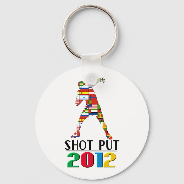 2012: Shot Put Key Ring (Front)