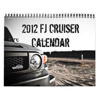 2012 So Cal FJ Cruiser Calendar