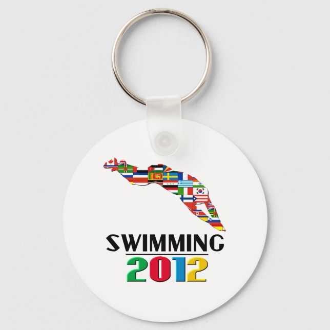 2012: Swimming Key Ring (Front)