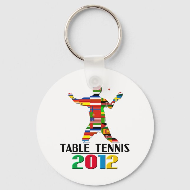 2012: Table Tennis Key Ring (Front)