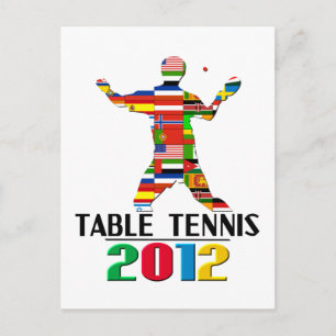 2012: Table Tennis Postcard