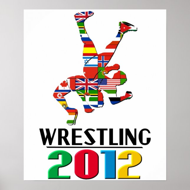 2012: Wrestling Poster (Front)
