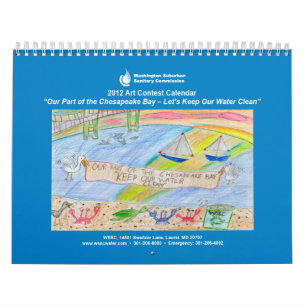 2012 WSSC Art Contest Calendar