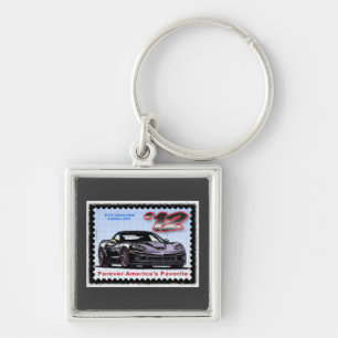 2012 Z06 Centennial Edition Corvette Key Ring