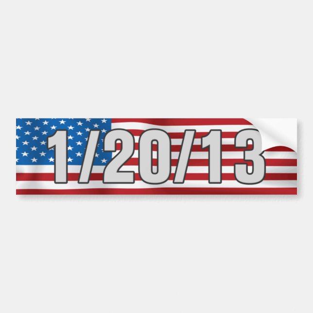 2013 AntiObama Bumper Sticker (Front)