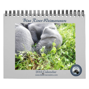 2013 Blue River Weimaraners Calendar