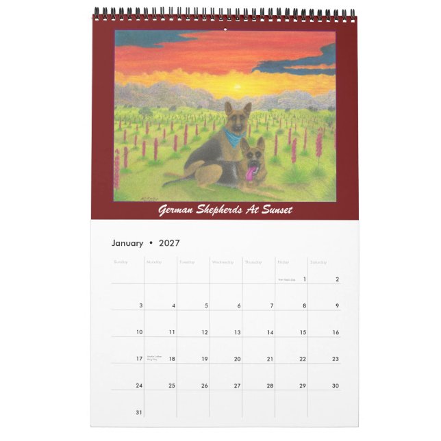 2013 Book Of Days Calender Calendar (Jan 2027)