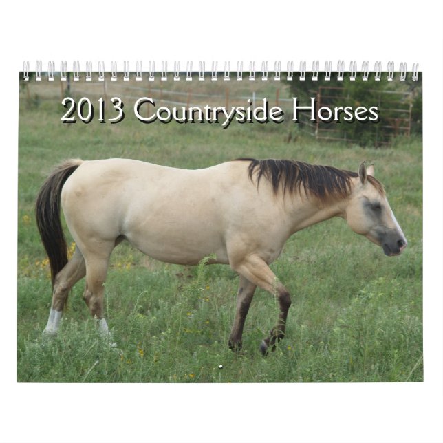 2013 Calendar Countryside Horses (Cover)