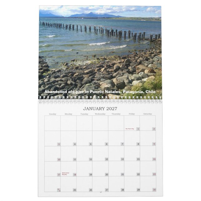 2013 Calendar Patagonia - The End of the World (Jan 2027)