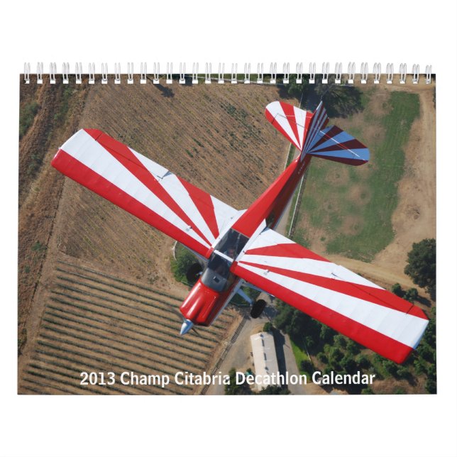 2013 Champ Citabria Decathlon Calendar (Cover)