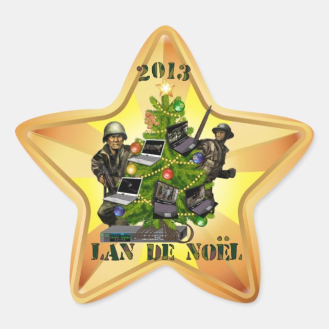2013 Christmas LAN sticker (Front)