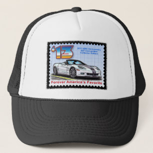 2013 Corvette 60th Anniversary Convertible Trucker Hat