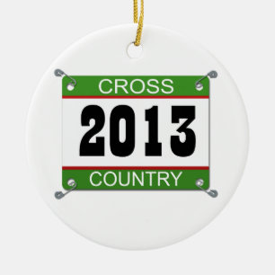 2013 Cross Country Ornament