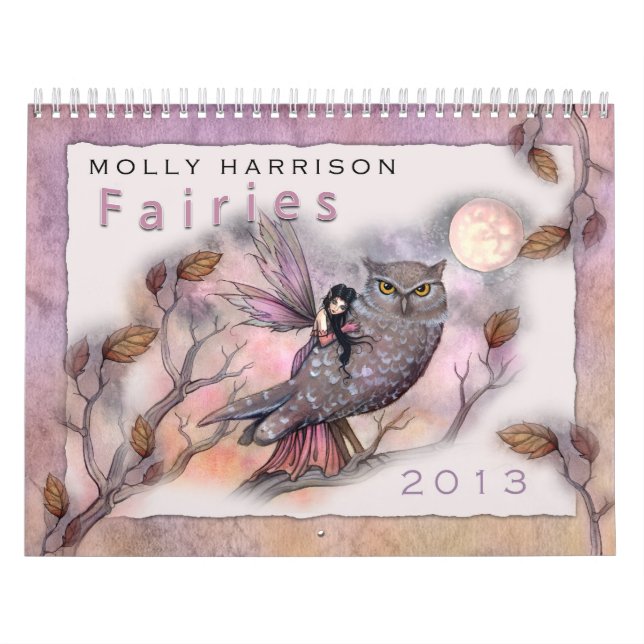 2013 Fairy Calendar by Molly Harrison (Cover)