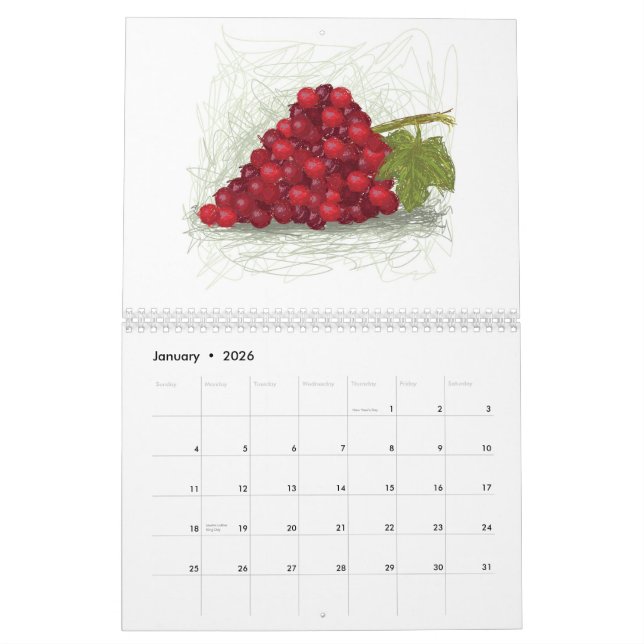 2013 fruits calendar I (Jan 2026)