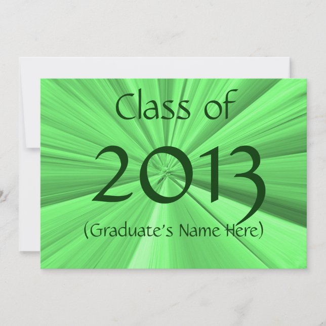 2013 Graduation Announcement (Front)