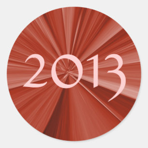2013 Graduation Classic Round Sticker