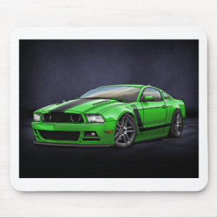 2013_Green_Boss_302 Mouse Mat