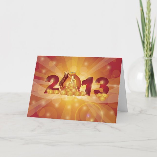 2013 Happy Chinese New Year Card (Front)
