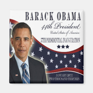 2013 Inaugural Obama Magnet